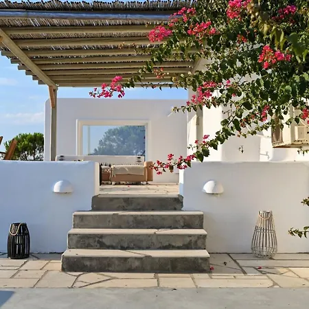 Вилла Quality Brand Villas 4br Pool Magnificent Sea View Lovely Monique Парос